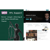 Horsa - Law Firm and Attorney Theme