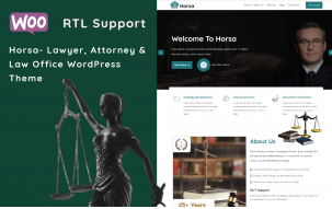 Horsa - Law Firm and Attorney Theme