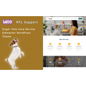 Engal - Pets Care Service Elementor WordPress Theme