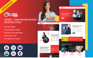 Locklab - Cyber Security Services WordPress Theme