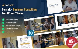 Conselt - Business Consulting WordPress Theme