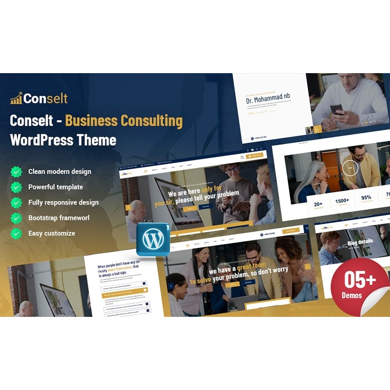 Conselt - Business Consulting WordPress Theme