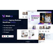 Webcy - Creative Agency Business WordPress Theme