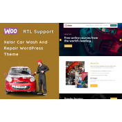 Xelor Car Wash And Repair WordPress Theme