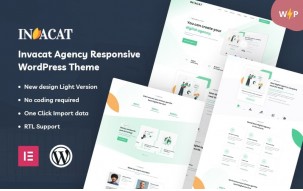 Invacat - Agency WordPress Theme