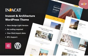 Invacat - Architecture WordPress Theme