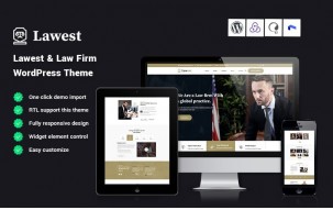 Lawest - Law Firm WordPress Theme