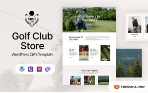 Cros Golf - Club And course WordPress Elementor Theme