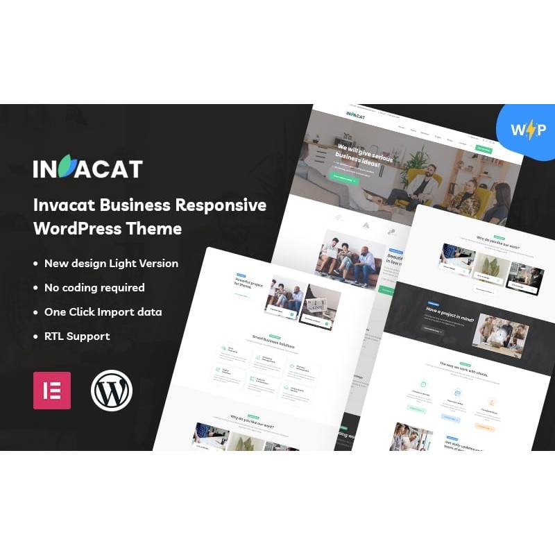 Invacat - Business WordPress Theme