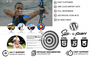 Archeri - Archery WordPress Theme