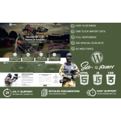 PaintBlitz - Paintball WordPress Theme