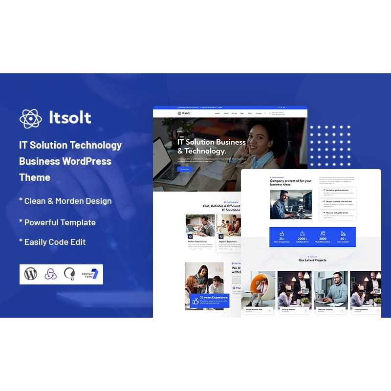 Itsolt - IT Solution & Technology Business WordPress Theme