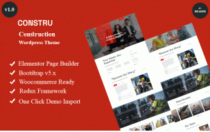 Constru - Construction Wordpress Theme