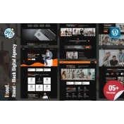 Itsout - Black Digital Agency WordPress Theme
