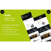 Pufit - Fitness & Gym Wordpress Theme
