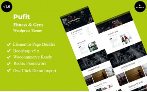 Pufit - Fitness & Gym Wordpress Theme