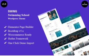 Swing - Swimming School Wordpress Theme