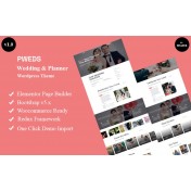 Pweds -Wedding & Planner Wordpress Theme