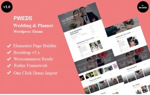 Pweds -Wedding & Planner Wordpress Theme