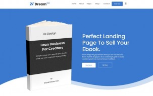 DreamHub eBook Elementor WordPress Theme