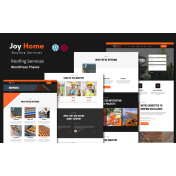Joy Home - Roofing Services WordPress Theme