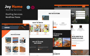 Joy Home - Roofing Services WordPress Theme