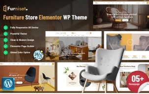 Furniset - Furniture Elementor WordPress Theme