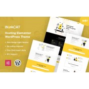 Invacat - Hosting Elementor WordPress Theme