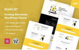 Invacat - Hosting Elementor WordPress Theme