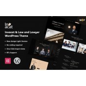Invacat - Law and Lawyer WordPress Theme