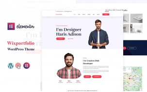 Wixportfolio Personal Creative Portfolio WordPress Theme