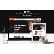 Qubic - Multipurpose Business & Digital Agency WordPress Theme