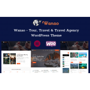Wanao - Travel & Tour Booking WordPress Theme