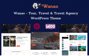 Wanao - Travel & Tour Booking WordPress Theme
