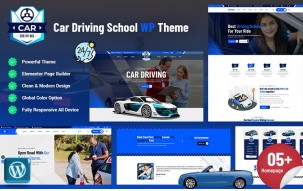 Drivin - Car Driving School WordPress Theme