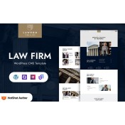 Lawrom - Law Firm WordPress Elementor Theme