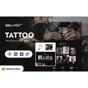 Doartist - Tattoo Artist WordPress Elementor Theme