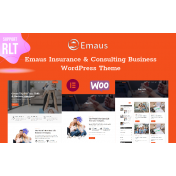 Emaus Insurance & Consulting Business WordPress Theme