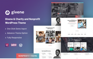 Givene - Charity and Nonprofit WordPress Theme