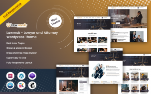 Lawmak - Lawyer and Attorney WordPress Theme