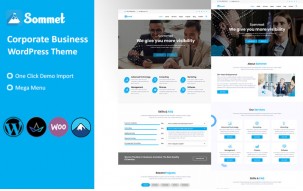 Sommet - Corporate Business WordPress Theme