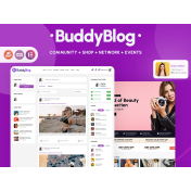 BuddyBlog - Creating Community, E-Commerce, BuddyPress Theme