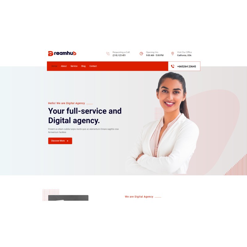 Digital Agency and Software Company WordPress Theme