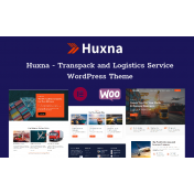 Huxna - Transpack and Logistics Service WordPress Theme