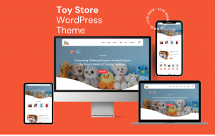 Toy Store WooCommerce Elementor WordPress Theme