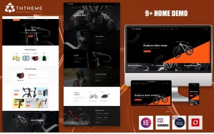 BikeShop &ndash; Sport Bicycle & Motorbike Shop Elementor WordPress Theme
