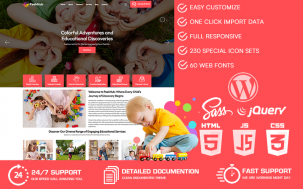 PeekHub - Kindergarten & Preschool WordPress Theme