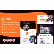 Potan - Agency and Business Responsive WordPress Theme