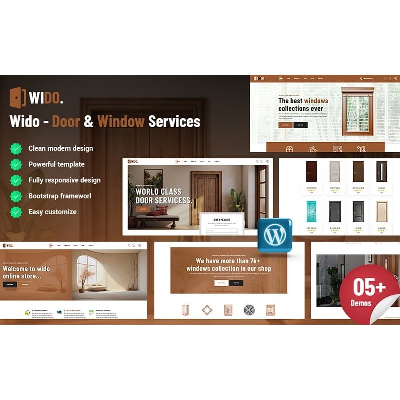 Wido - Door Services WordPress Theme