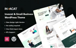 Invacat - Email Business WordPress Theme